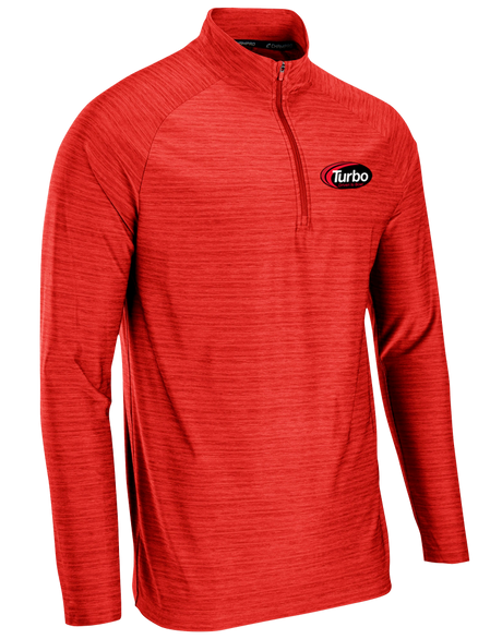 Turbo Black Striker Quarter Zip Pullover