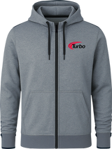 Turbo Black Full Zip Hoodie
