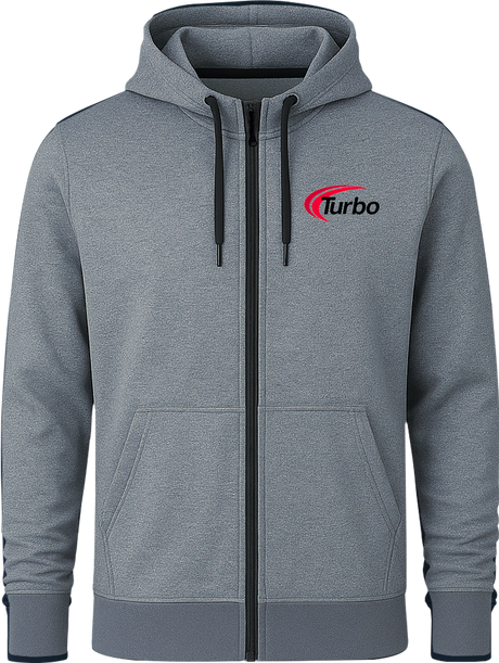 Turbo Black Full Zip Hoodie