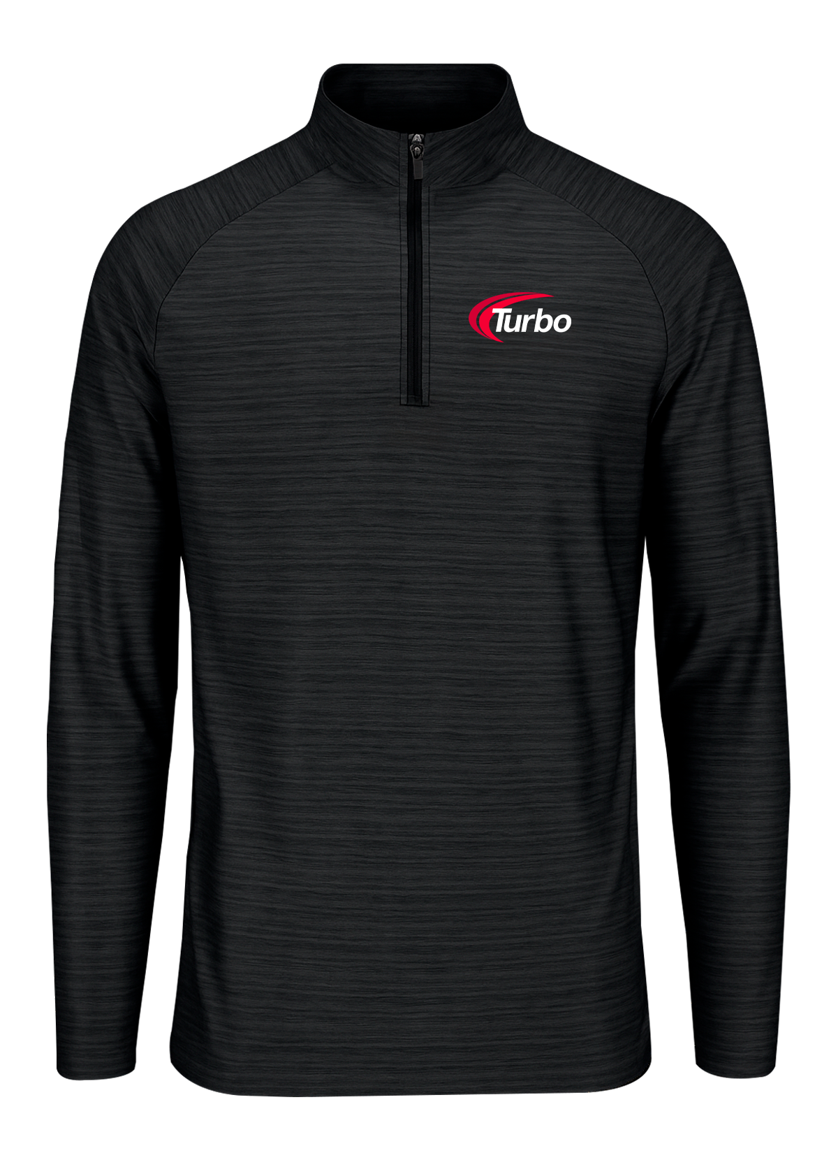 Turbo White Striker Quarter Zip Pullover