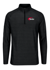 Turbo White Striker Quarter Zip Pullover