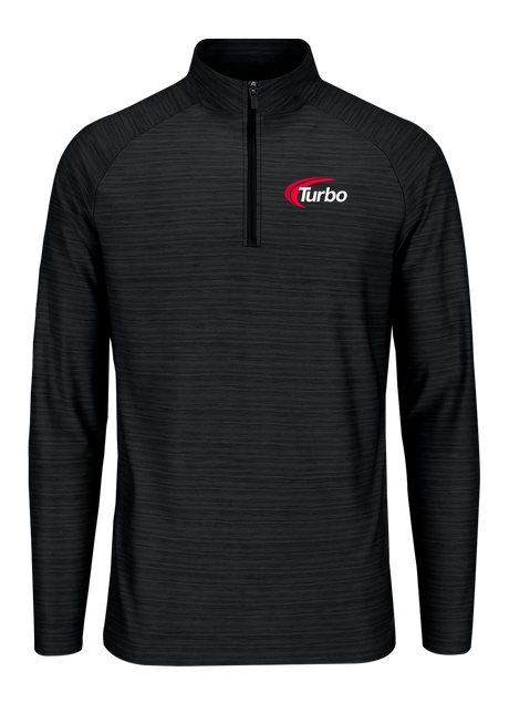 Turbo White Striker Quarter Zip Pullover
