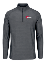 Turbo White Striker Quarter Zip Pullover