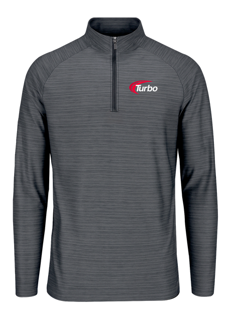 Turbo White Striker Quarter Zip Pullover