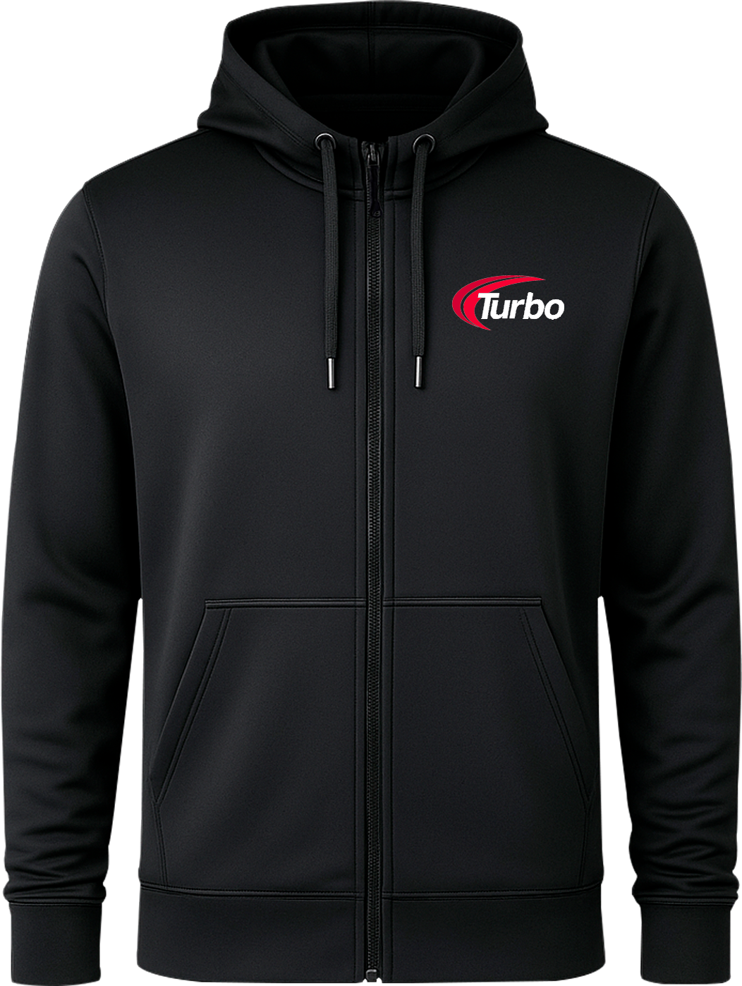 Turbo White Full Zip Hoodie