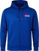 Turbo White Full Zip Hoodie
