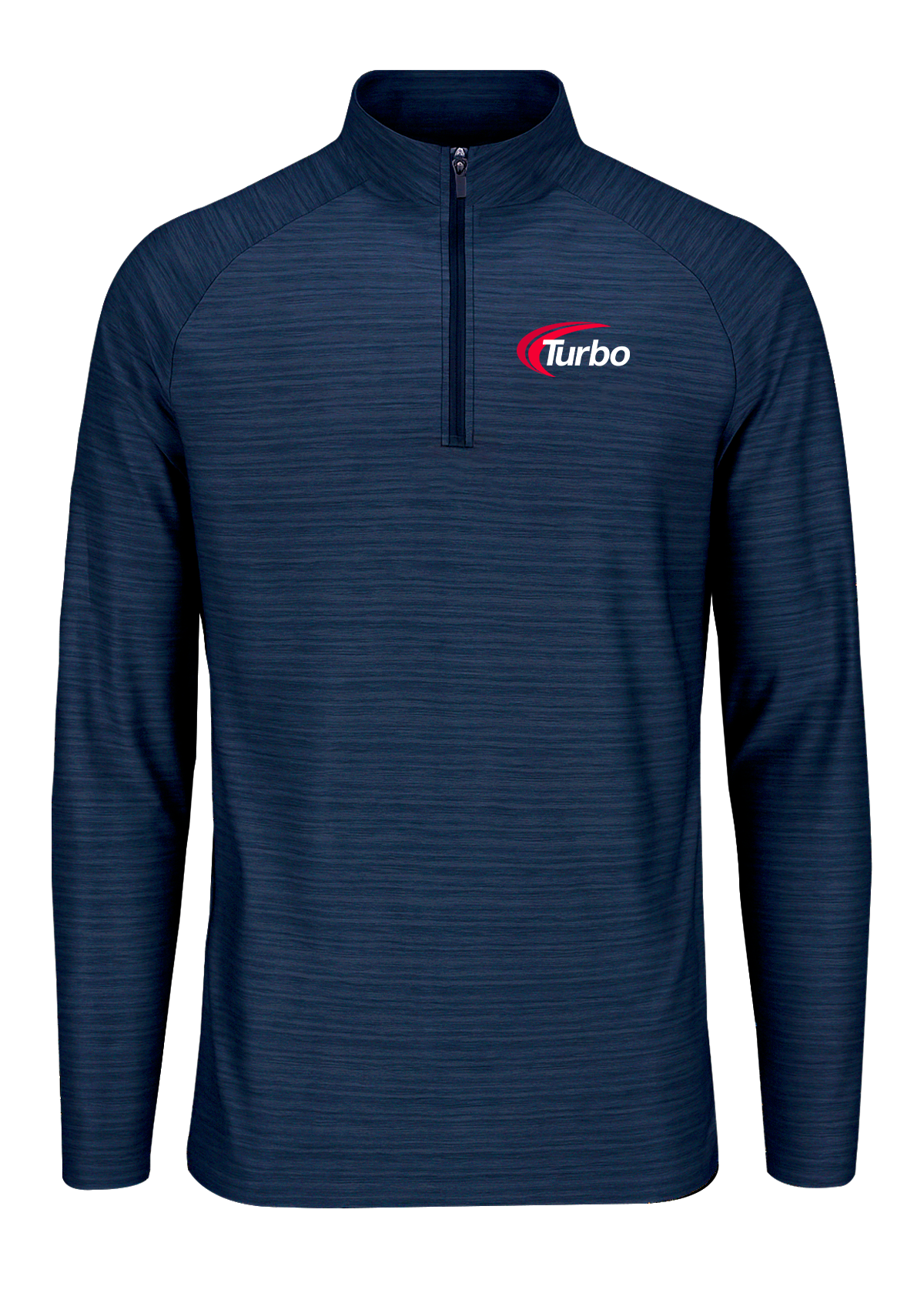 Turbo White Striker Quarter Zip Pullover