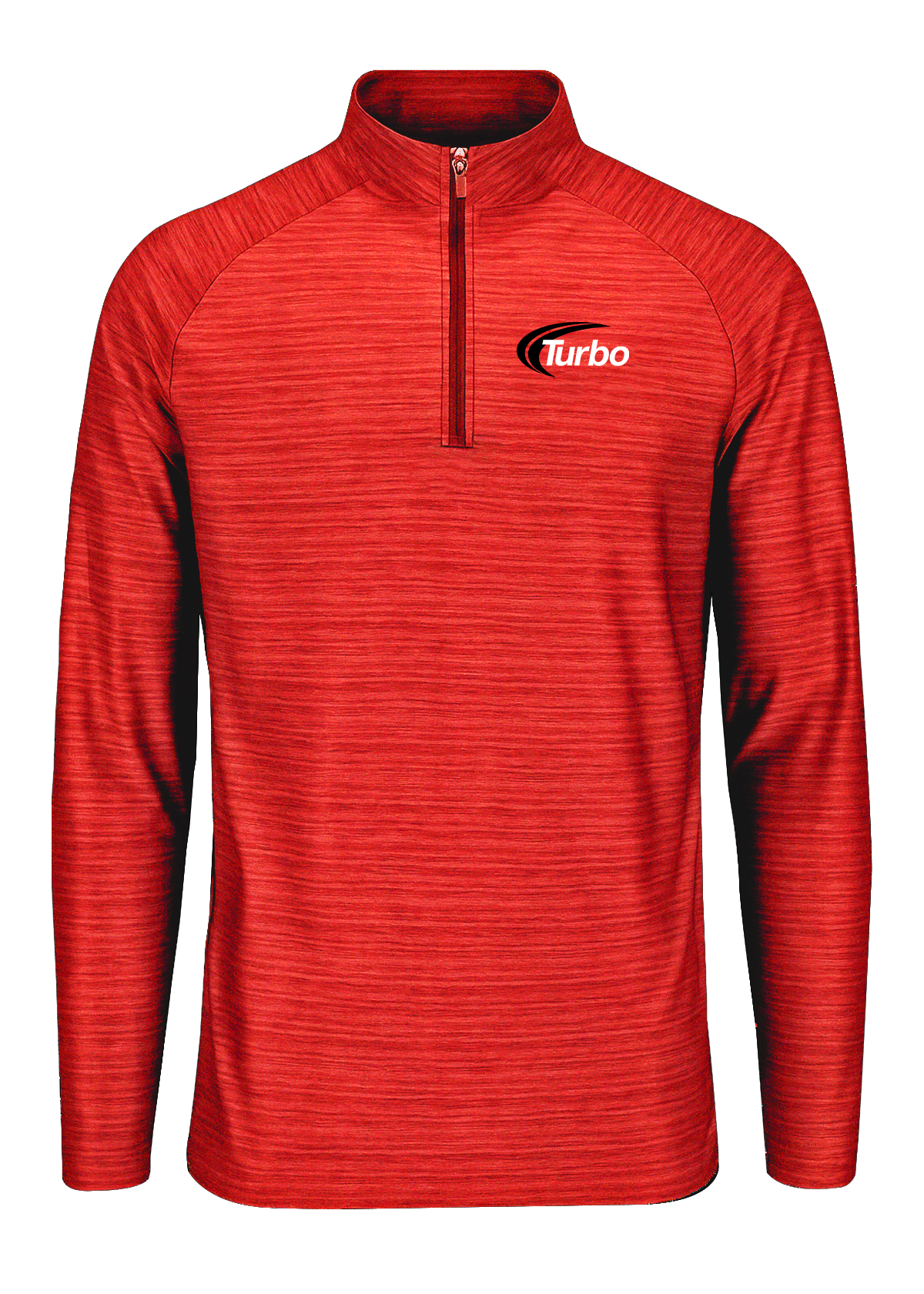 Turbo White Striker Quarter Zip Pullover
