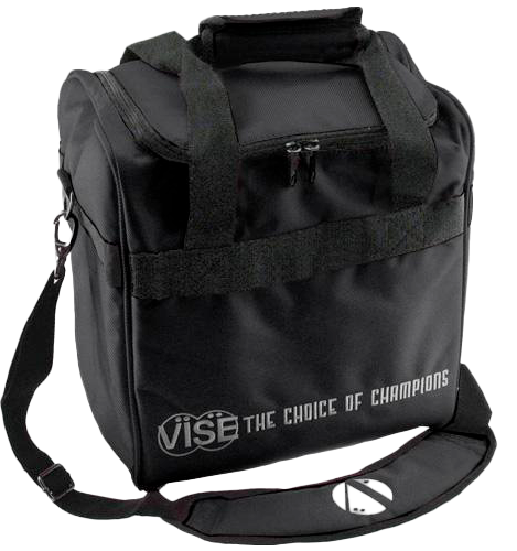 Vise 1 Ball Tote Bowling Bag Black
