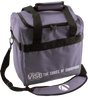Vise 1 Ball Tote Bowling Bag Gray