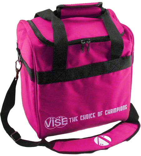 Vise 1 Ball Tote Bowling Bag Pink