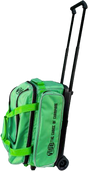 Vise 2 Ball Economy Roller Green bowling ball bag