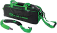 Vise 3 Ball Tote Black/Green Clear Top