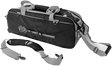 Vise 3 Ball Tote Black/Silver Clear Top