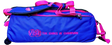 Vise 3 Ball Blue/Pink Triple Roller Clear Top