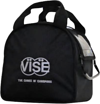 Vise Clear Top Add-On Bowling Ball Bag Black