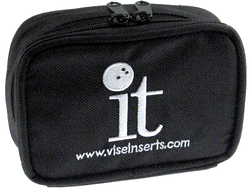 Vise IT Small Accessory Bag Black FEATURES AND BENEFITS Designed specifically for holding interchangeable thumb inserts Hold up to 4 IT Thumbs