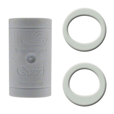 Turbo Quad Soft Mesh/Oval Lift - White