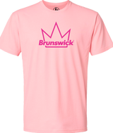Brunswick Bowling Pink Crown Tee