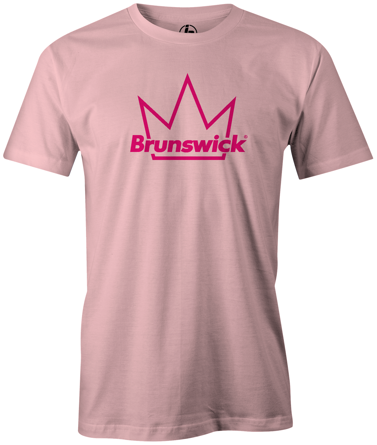 Brunswick Bowling Pink Crown Tee