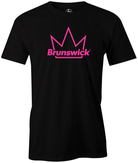 Brunswick Bowling Pink Crown Tee
