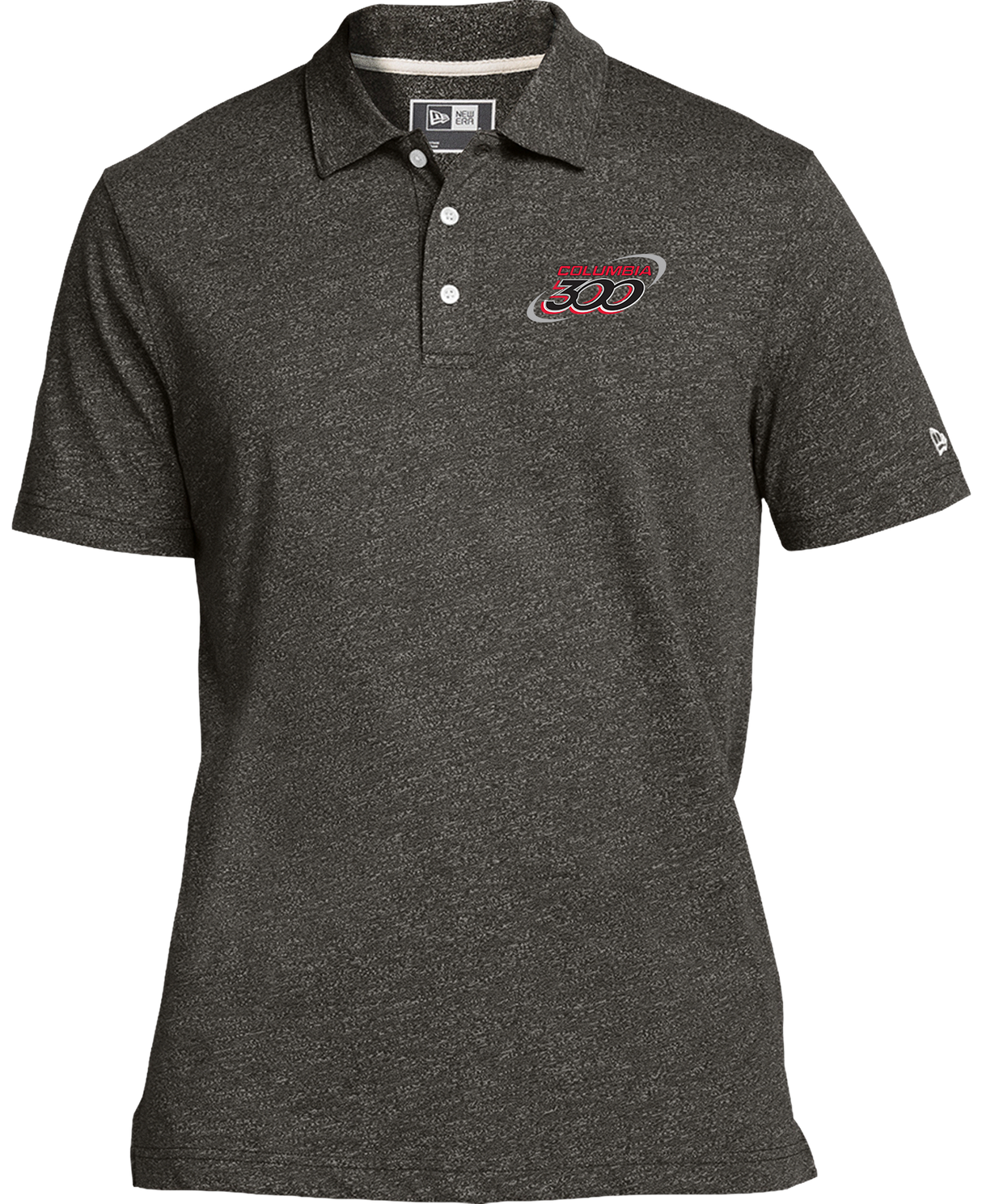 Columbia 300 New Era Twist Polo Black Heather