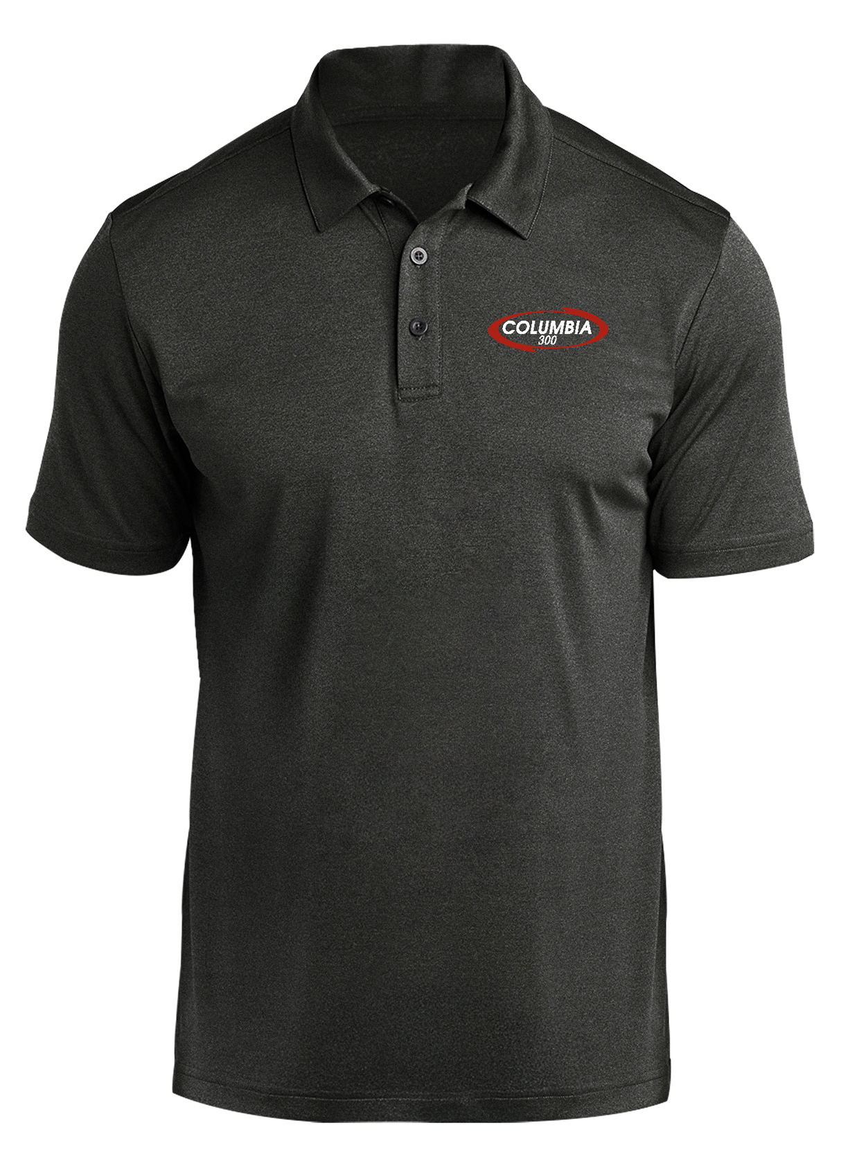 Columbia 300 90's Prime Polo Black Heather
