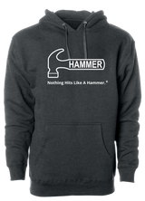 Hammer Bowling White Tagline Hoodie