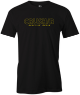 The perfect t-shirt for you if you loved the Crush/R Reactive Resin bowling ball! This is the perfect gift for any ebonite bowling fan or avid bowler! Tommy Jones, Tshirt, tee, tee-shirt, tee shirt, Pro shop. League bowling team shirt. PBA. PWBA. USBC. Tournament t-shirt. Men's. Bowling ball. 