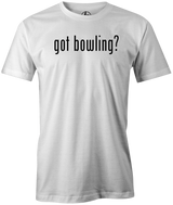 Got Bowling? We encourage the consumption of bowling and bowling products to build strong bones. Got milk. This funny, novelty tee is the perfect gift for any lover of bowling. Bowl a league on Tuesday night? Snag this shirt and make it a late burger night! T-shirt, tee, tee-shirt, tee shirt, tshirt. Taco bell. League bowling team shirt. 