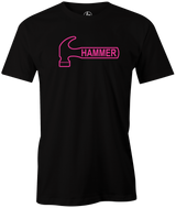 Hammer Bowling Pink Tee