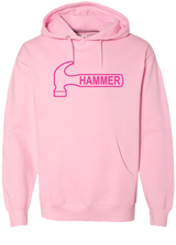 Hammer Bowling Pink Hoodie