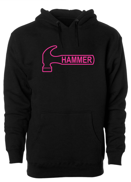 Hammer Bowling Pink Hoodie