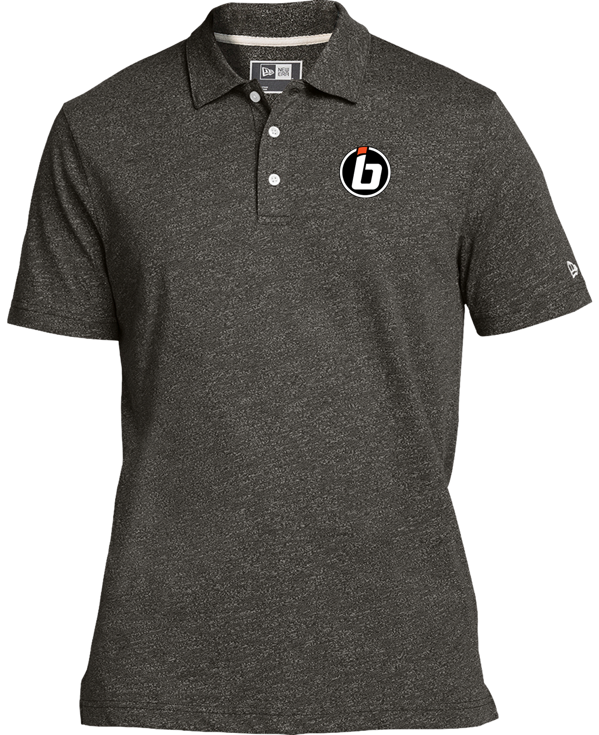 Inside Bowling New Era Twist Polo Black Heather