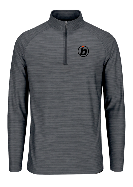 Inside Bowling Black Striker Quarter Zip Pullover