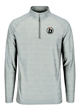 Inside Bowling Black Striker Quarter Zip Pullover