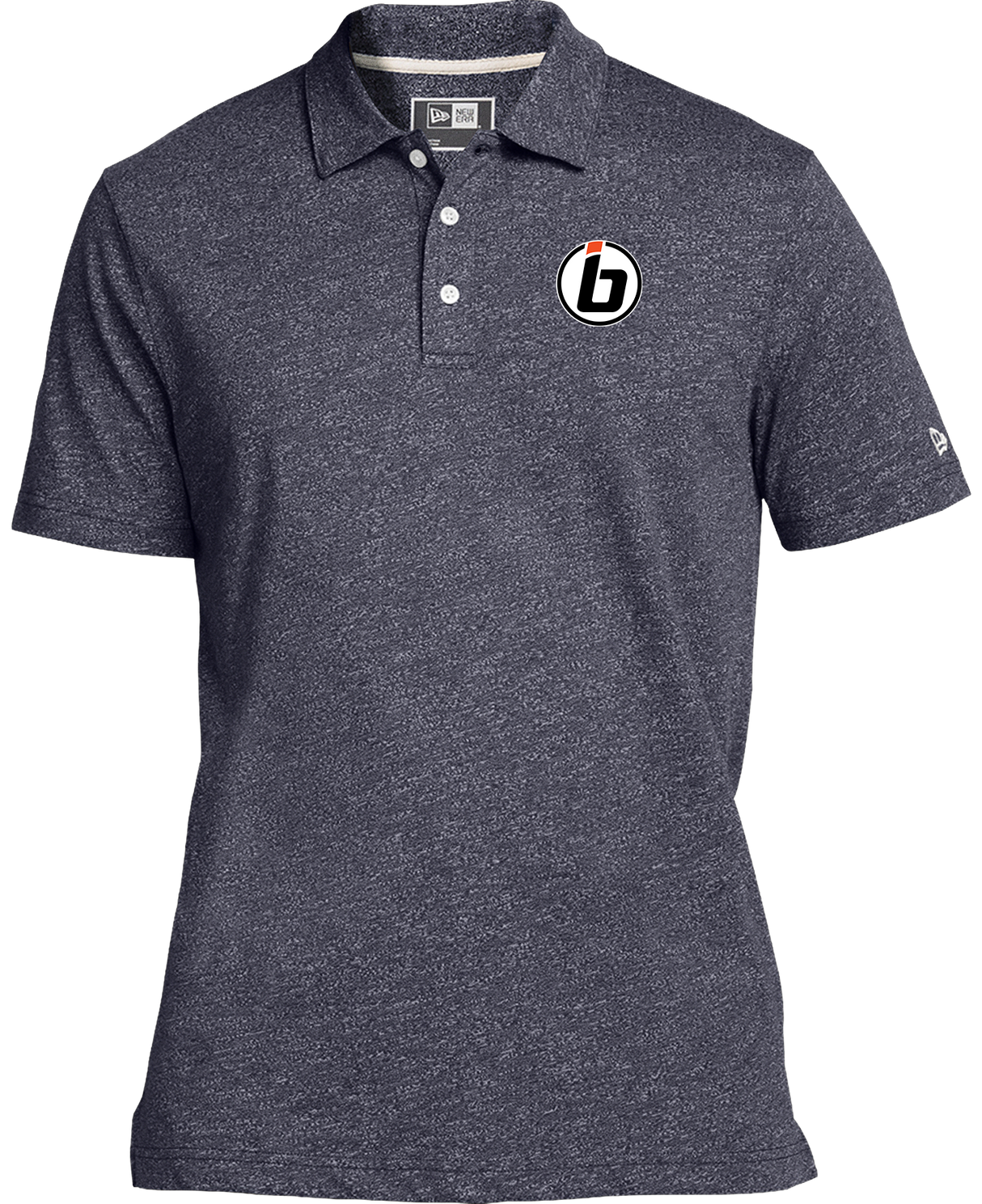 Inside Bowling New Era Twist Polo Navy