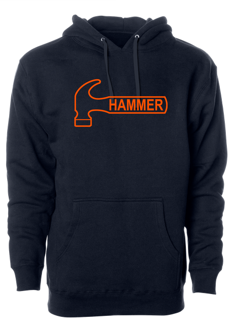 Hammer Orange Logo Classic Hoodie
