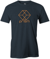 The Brunswick Prism series (solid and hybrid) bowling tshirt. The Prism line features the new ultra-low RG, dynamically engineered Portal core. The Portal core, coupled with a combination of Activator and Composite cover technologies produces a strike inducing reaction. The Prism Solid will cover any heavy oil condition while the Prism Hybrid will handle transitions, through broken down or lower volume conditions. 