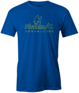 The perfect t-shirt for you if you loved the Columbia 300 Piranha C bowling ball! This is the perfect gift for any Columbia 300 fan or avid bowler! Hit the lanes and be ferocious! Tshirt, tee, tee-shirt, tee shirt, Pro shop. League bowling team shirt. PBA. PWBA. USBC. Junior Gold. Youth bowling. Tournament t-shirt. Men's. Bowling ball. Saber.