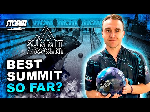 Reactive Ball For Medium To Heavy Oil Storm Summit Ascent Bowling