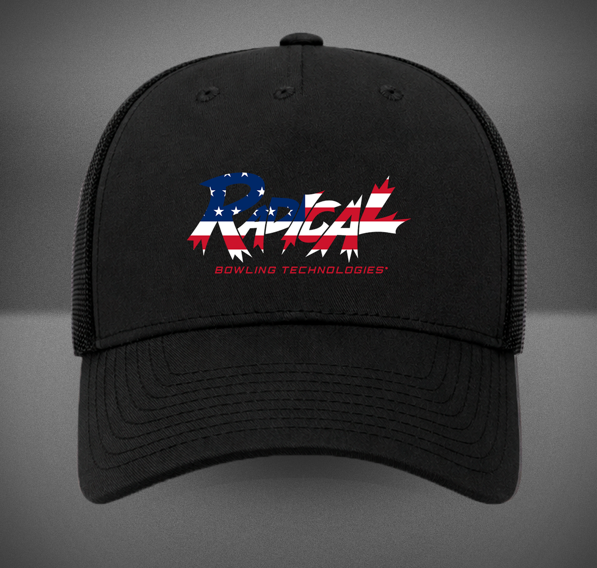 Radical Bowling USA Retro Trucker Hat