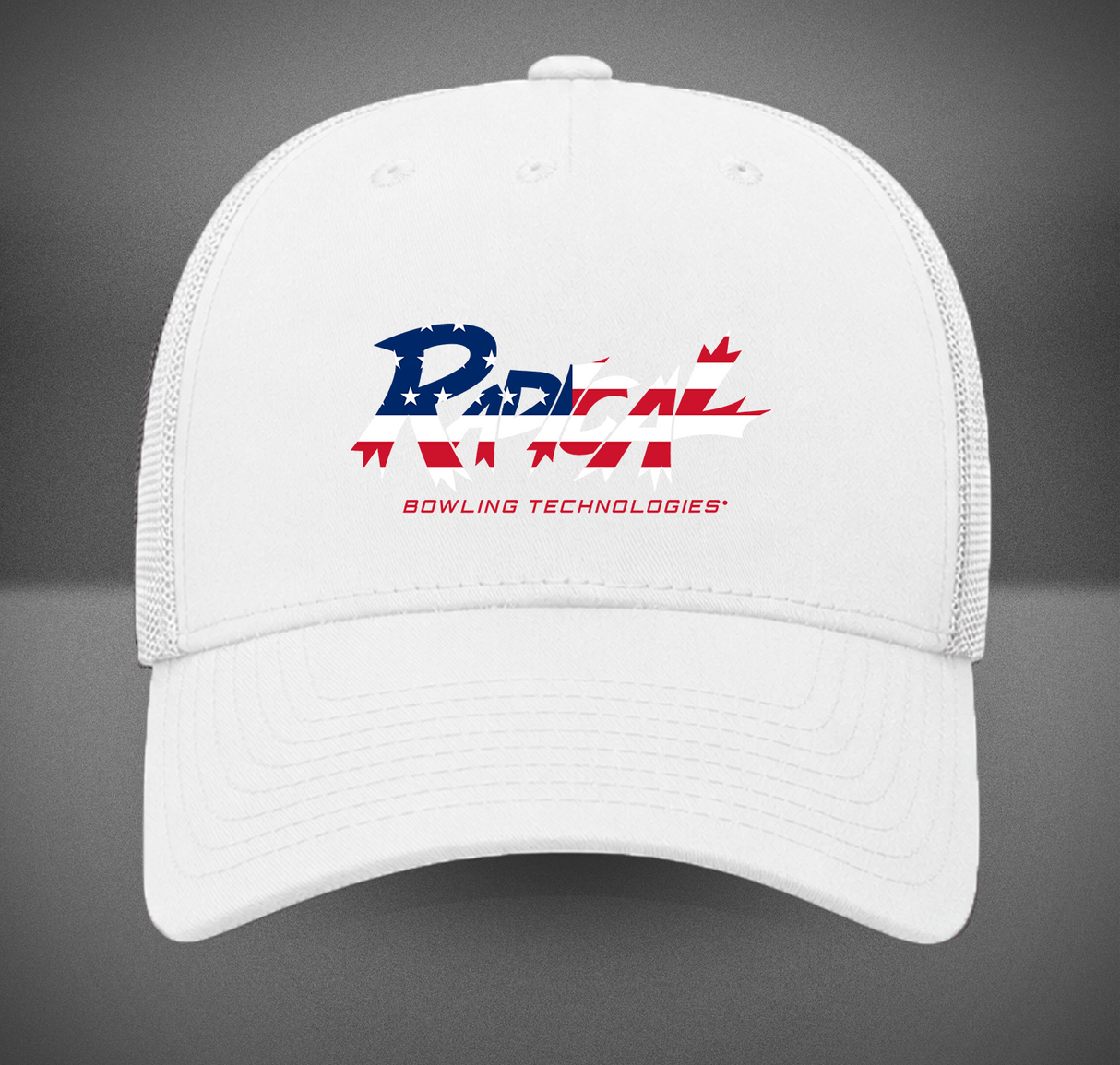Radical Bowling USA Retro Trucker Hat