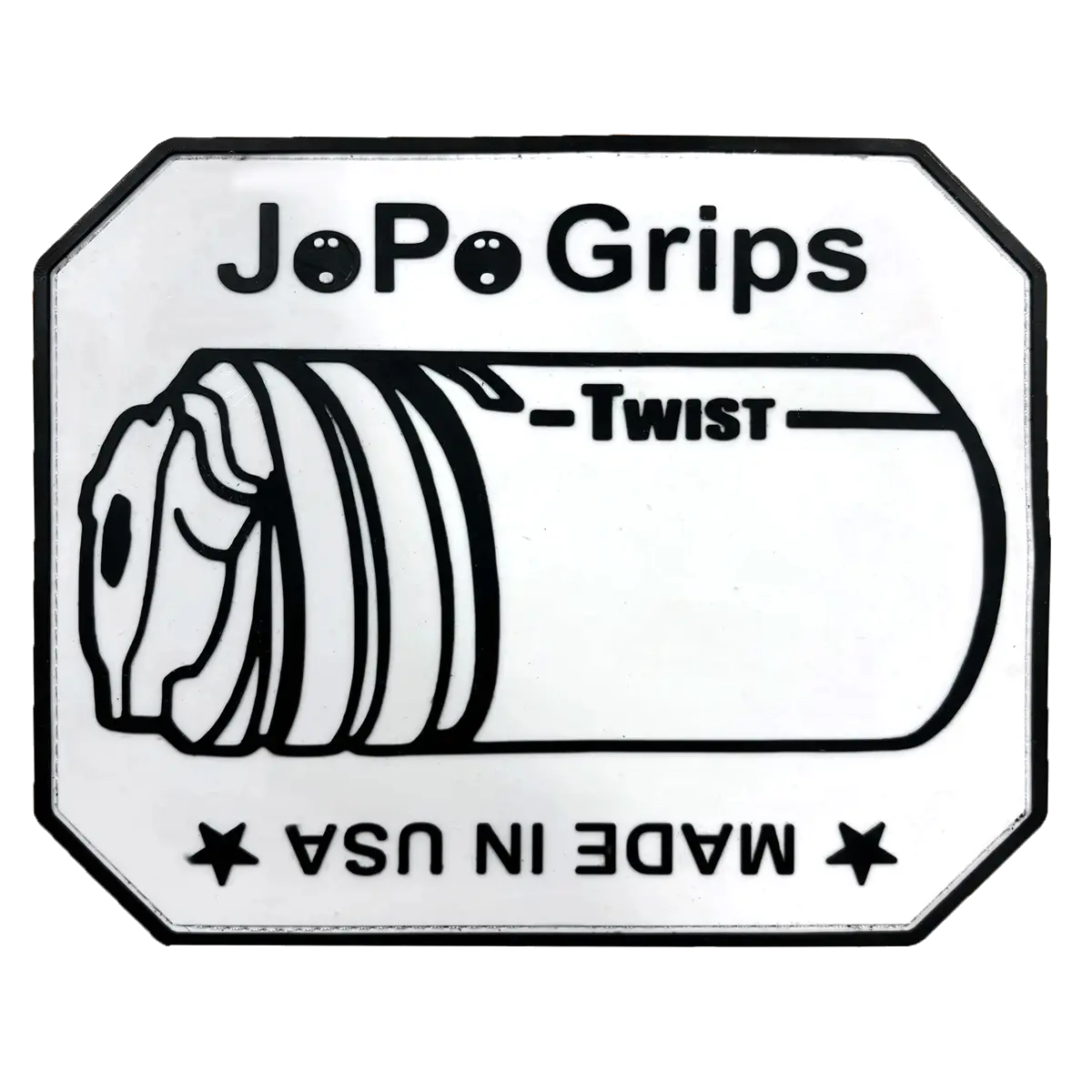 JoPo Grips Logo Rubber Shammy
