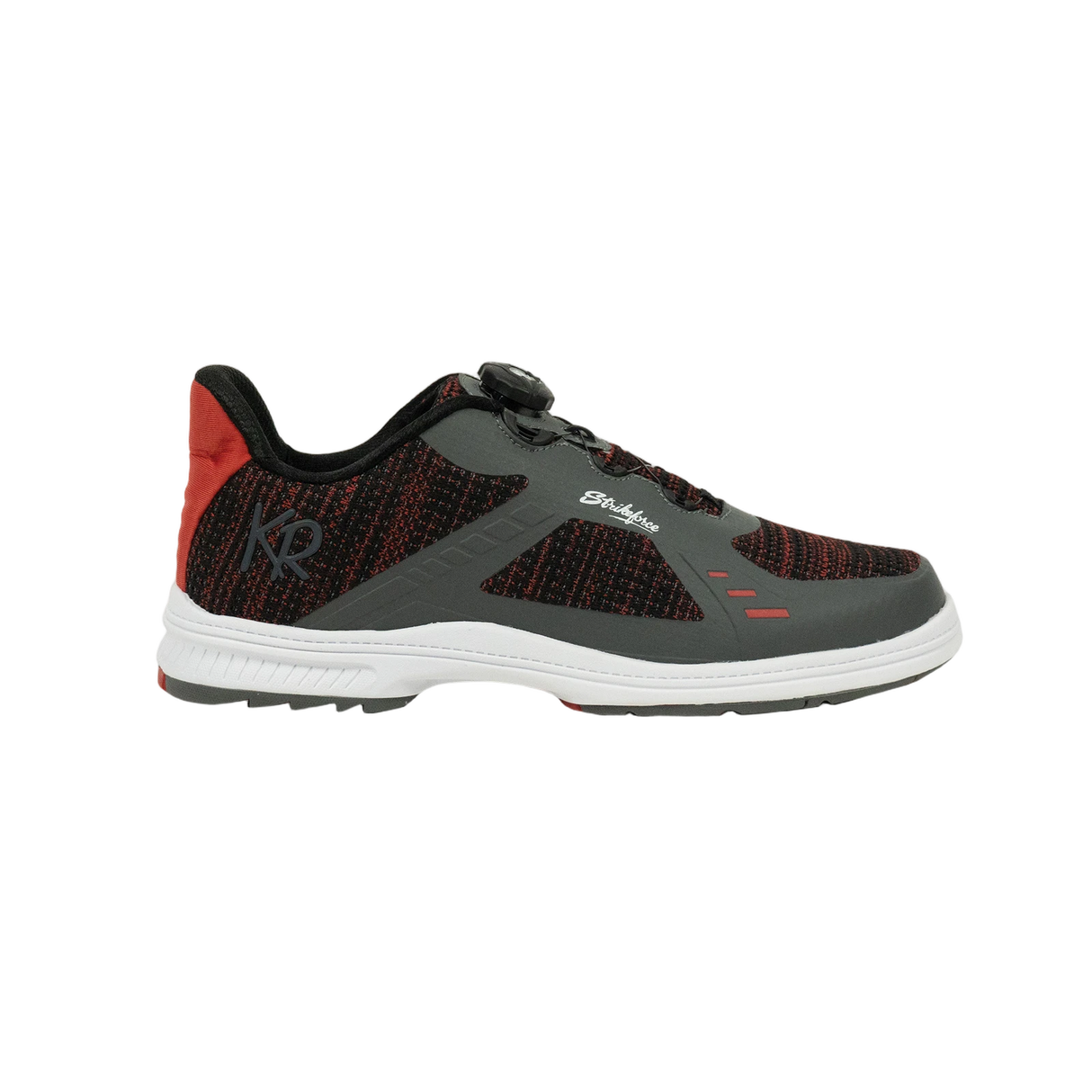 KR Strikeforce Men's Jet FT Black/Red/Grey Right Hand