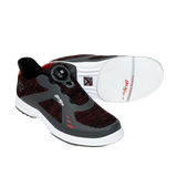 KR Strikeforce Men's Jet FT Black/Red/Grey Right Hand