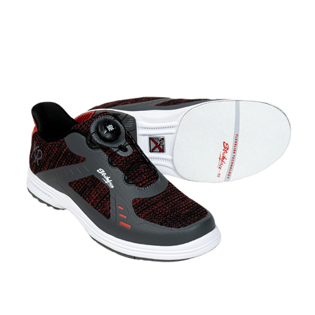 KR Strikeforce Men's Jet FT Black/Red/Grey Right Hand