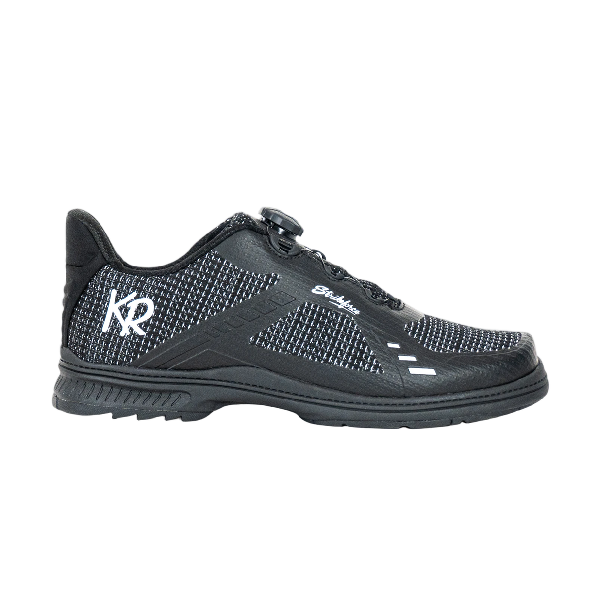 KR Strikeforce Men's Jet FT Black/Silver Right Hand