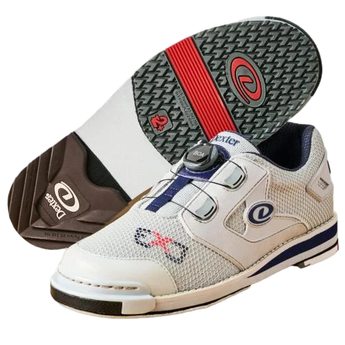 Dexter SST8 Power Frame BOA ExJ Gray Bowling Shoes