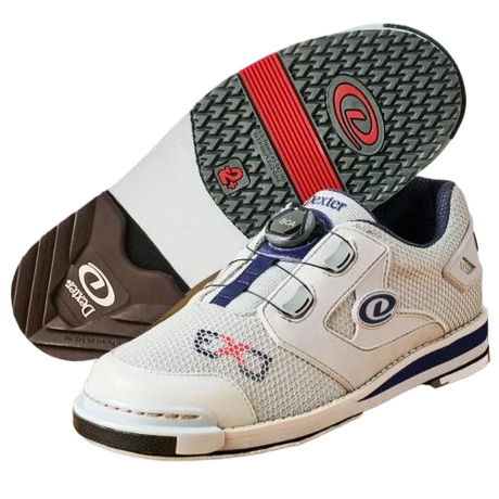 Dexter SST8 Power Frame BOA ExJ Gray Bowling Shoes